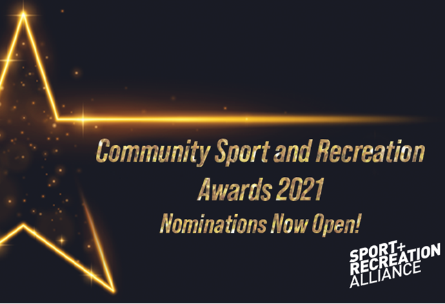 Nominations open for the Community Sport and Recreation Awards 2021 news article image