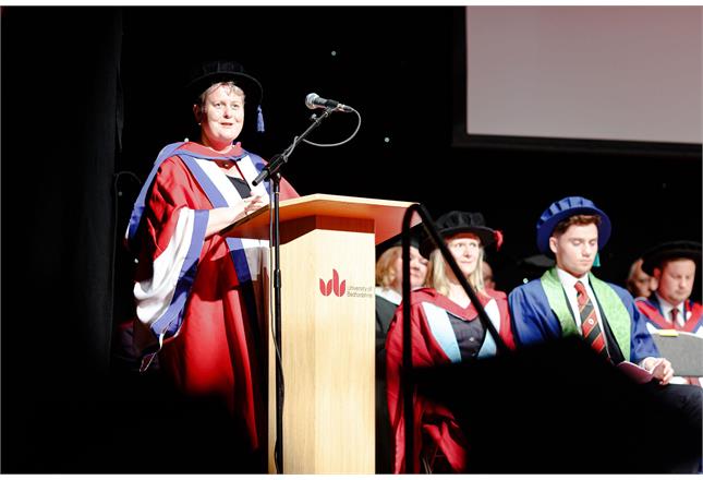 Alliance CEO receives honorary doctorate news article image