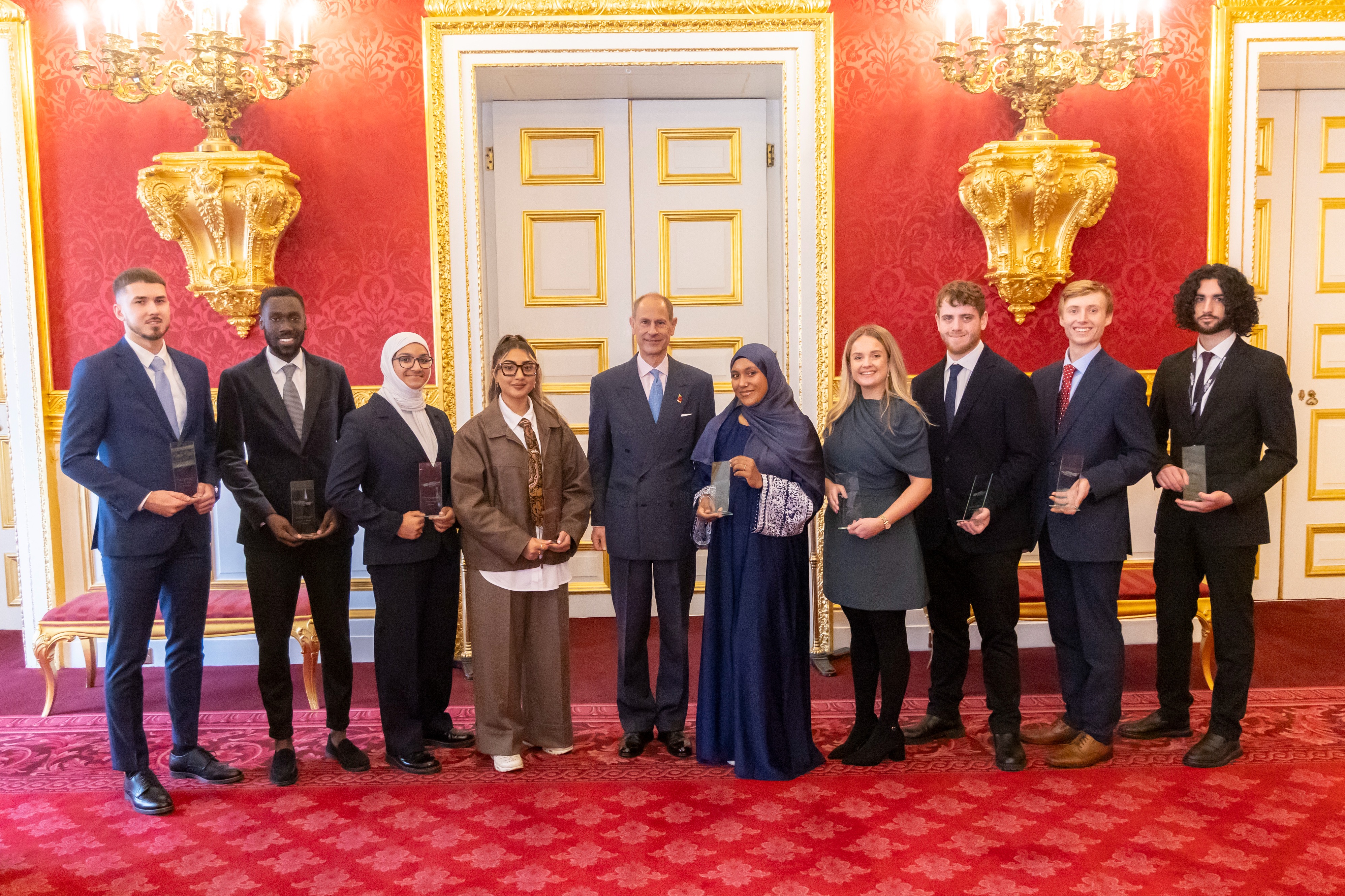 Nine young leaders recognised at St James’s Palace for Community Sport and Recreation Awards: Youth Edition 2025 news article image
