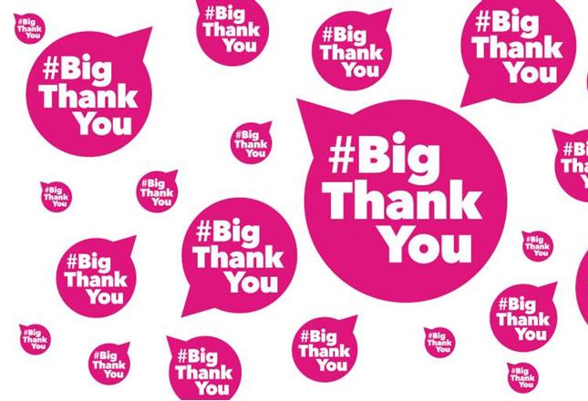 #BigThankYou is back for 2019: Give your volunteers a chance to shine! news article image