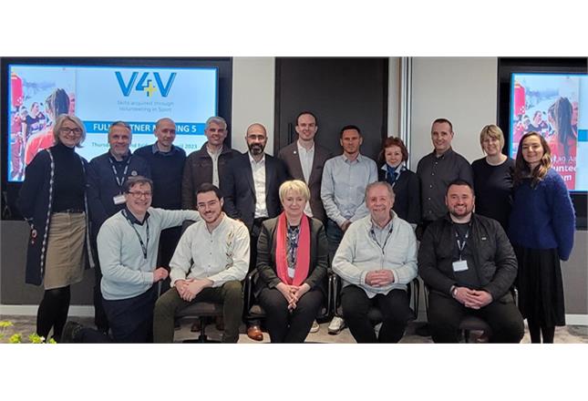 V4V partners working towards the development of digital tools on sport volunteering news article image