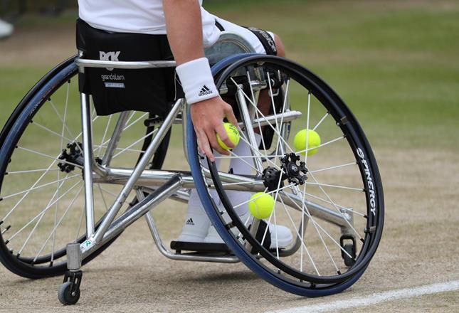 Game, set, match: Wheelchair tennis is bouncing back into action news article image